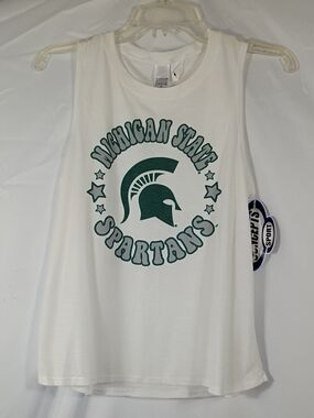 NWT Concept Sports Michigan State Spartans Women's Tank Top Size Medium College